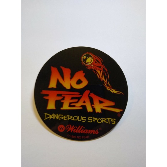 No Fear Dangerous Sports Pinball COASTER Original NOS Plastic 1995 - Picture 4 of 6
